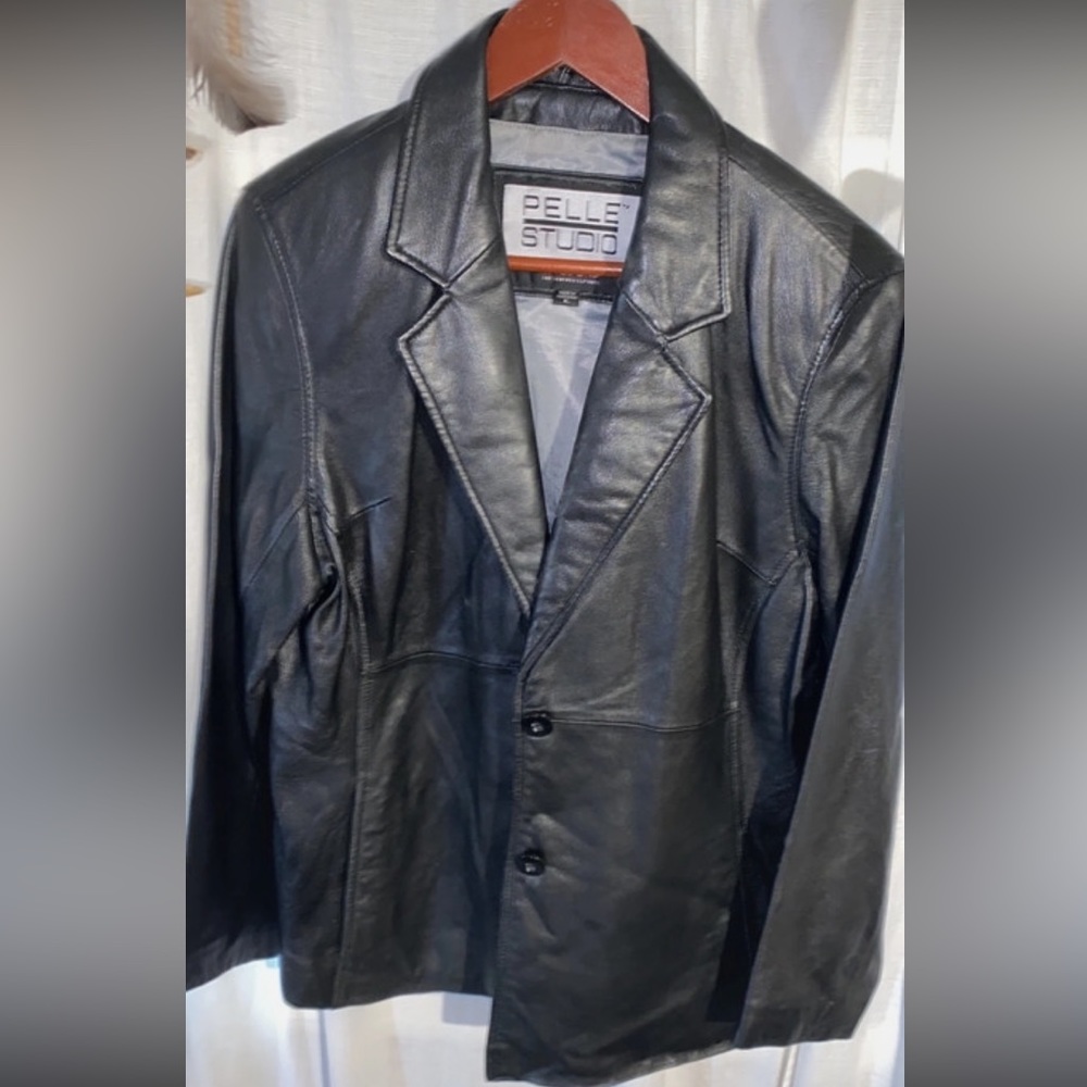 Leather jacket